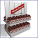 Red Stripe Floor Display